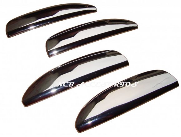KIT DE MANIJAS CROMADAS PARA CLIO 2 SCENIC MEGANE