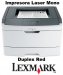 Lexmark E460dn (34S0720), Impresora Laser Monocromatica Duplex Red, Carta, 40 ppm, 64MB, 466 Mhz, USB, Paralelo, Ethernet , Ciclo 80.000 Pág.x Mes