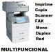 Lexmark X656de (16M1806), Multituncional Laser Monocromatica Duplex Red (Imprime, Copia, Scanner en red, FAX), 55 ppm, 256MB, 600Mhz, USB, Fast Ethernet , Ciclo 275.000 Pág.x Mes