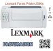Lexmark 2590n(11C2595), Impresora Matricial, 24 pines, 4 copias, carro angosto, red, Velocidad: 465 cps, Memoria: 512 KB, Conectividad: USB 2.0, Fast Ethernet, QR CODE