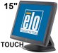 Elo Touch 1515L, Monitor Touch 15, 1020x768 75 Hz, Resistiva 5 hilos Accu, Touch se activa con uas, guantes, tarjetas de crdito o cualquier puntero, IntelliTouch calidad de imagen superior, Pulso Acstico, Puntos de ventas y servicio, kioscos