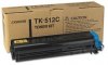 Kyocera TK-512C, Toner Cyan para FS-C5025N/ FS-C5030N, 8,000 PAGINAS