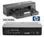 HP Docking Station Advanced KP081AA#ABA, 150w, 1 x network, RJ-45 , 5 x Hi-Speed USB, 4 pin USB Type A , 1 x PoweredUSB 2.0 , 1 x modem, phone line, RJ-11 , 1 x parallel, IEEE 1284 (EPP/ECP), 25 pin D-Sub (DB-25) , 1 x serial, RS-232, 9 pin