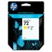 HP 72 C9400A, Cartucho de tinta AMARILLO, 69 ml, Series: HP Designjet T610, T620, T770, T1100, T1200, Series: impresora multifunción HD HP Designjet T1200, Series: impresora multifunción electrónica HP Designjet T2300, T790, T1300