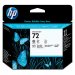 HP 72 C9380A, Cabezal de impresión fotográfico NEGRO y GRIS, 6 pl, Series: HP Designjet T610, T620, T770, T1100, T1200, Series: impresora multifunción HD HP Designjet T1200, Series: impresora multifunción electrónica HP Designjet T2300, T790, T1300
