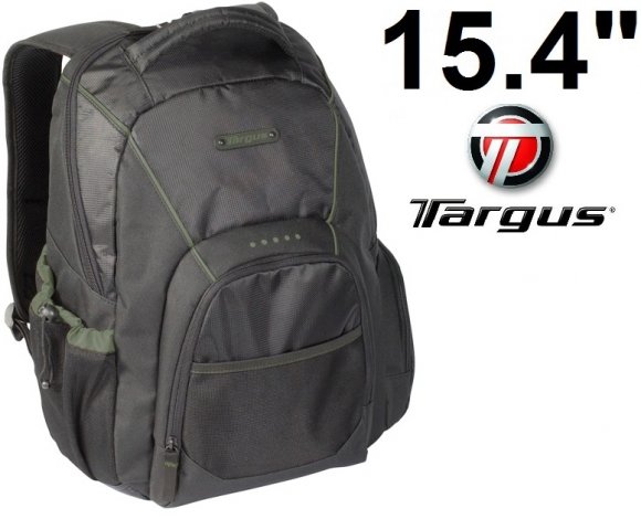 Targus TSB118US, Mochila Incognito 15.4” Backpack-Black