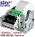 Star Micronics STA-TUP-592, Impresora Térmica de Kiosko Para tickects, Velocidad de Impresión 220 mm/seg, Resolución de impresión de 203 dpi, Con presentador de papel, Interface USB, RS232, Paralelo