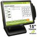 Bematech SB9015F SB9015f, Terminal Táctil de 15”, Terminal All In One, Intel Dual Core D525, RAM 4GB, 320 GB, Fanless, elimina ruidos, humedad ni grasas, Tamaño Compacto, ideal para Restaurantes, Supermercados, Boutiques y tiendas en general