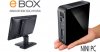 eBox Thin Client 800 128SSD, Computador Mini PC, Intel  N3060 Dual-Core 2.48GHz, 4GB RAM, 128SSD, Intel HD Graphics 400, 5 puertos USB (2 USB 3.0), Puerto HDMI, Fanless, no atrae polvo, calor ni humedad, Soporta S.O. Local Linux  y Windows 7, 10 No Lic.