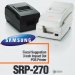 Samsung Bixolon SRP270 USB, Impresora Matricial, Para tickects o facturas, Velocidad de Impresión 4.6 líneas/seg, Interface USB, Corte Total o Parcial, con rebobinador, Fácil y rápido abastecimiento de papel