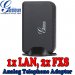 GrandStream HT702 ATA, Analog Telephone Adapter, 1x LAN, 2x FXS