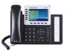 GrandStream GXP2160, Linux con 6 lneas, 5 teclas de funcin programables XML, y 5 vas de conferencia. Audio de alta definicin, 4.3 LCD en color crean llamadas de alta calidad, mientras que las teclas BLF 24, Bluetooth, USB y EHS aaden versatilidad