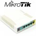 Mikrotik RouterBoard RB951Ui-2HnD, 2.4GHz 1000mW AP with five Ethernet ports and PoE output on port 5. It has a 600MHz CPU, 128MB RAM and a USB port ** WIRELESS **