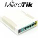 Mikrotik RouterBoard RB951Ui-2HnD, WIRELESS, 2.4GHz 1000mW AP with five Ethernet ports and PoE output on port 5. It has a 600MHz CPU, 128MB RAM and a USB port