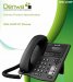 Denwa DW-310P, Teléfono IP, Gama Baja, 3 Lines, 3 VoIP accounts, 128X48 Graphic LCD, HD Codec, HD speaker, HD handset, BLA/BLF, XML Phonebook, PnP auto-provision, 4 DSS keys, 2xLAN, PoE, Headset, Expansion module, Support Firewall, VPN (L2TP y OpenVPN)