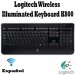 Logitech Wireless Keyboard K800 920004438, Detección de proximidad de manos, brillante, de día o de noche, Teclas con perfilado láser y retroiluminación, Retroiluminación ajustable, Detección de proximidad de manos, PerfectStroke™ Wireless 2,4 GHz