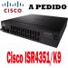 Cisco Router ISR4351/K9, 200Mbps-400Mbps system throughtput, 2 WAN/LAN ports, 3 SFP ports, multi-Core CPU,2 service module slots, Security, Voice, WAAS, Intelligrnt WAN, OnePK, AVC, Cisco ISR 4351 (3GE,3NIM,2SM,4G FLASH,4G DRAM,IP Base)