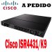 Cisco Router ISR4431/K9, 500Mbps-1Gbps system throughtput, 4 WAN/LAN ports, 4 SFP ports, multi-Core CPU, Dual-power, Security, Voice, WAAS, Intelligrnt WAN, OnePK, AVC, separate control data and services CPUs, Cisco ISR 4431 (4GE,3NIM,8G FLASH,4G DRAM,IP