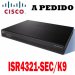Cisco Router ISR4321-SEC/K9, 50Mbps-100Mbps system throughtput, 2 WAN/LAN ports, 1 SFP port, multi-Core CPU,2 NIM, Security, Voice, WAAS, Intelligent WAN, OnePK, AVC, ISR4321-SEC/K9 (2GE,2NIM,4G FLASH,4G DRAM, Security Bundle)