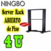 Ningbo 4U 702204100, Server Rack Abierto de Piso, MURAL ABIERTO DE 4U. IPO BASTIDOR, NEGRO,  TAMAÑO ESTANDAR DE 19” DE ANCHO, EN ESPESOR DE 2 MM. ACERO