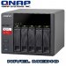 QNAP TS-531P-2G, ARM-based NAS, Quad Core 1.4GHz, 8GB RAM, 4 x 1GbE, 10G-ready, ARM Cortex-A15 Dual Core 1.4GHz, 2GB DDR3 RAM (max 16GB), SATA 6Gb/s, 4 x GbE LAN, 10GbE Ready via optional PCI-E NIC, Smax 2 UX-800P/UX-500P expansion units, NO HD