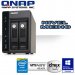 QNAP TS-253-PRO-8G, 8GB RAM, 2-Bay NAS, Intel 2.0GHz Quad Core CPU with Media Transcoding Intel Celeron Quad Core 2.0GHz, 8GB DDR3L RAM (max 8GB), SATA 6Gb/s, 2 Giga LAN, Read 224MB/s, Write 222MB/s, HDMI XBMC, max 1 UX expansion unit. NO HD