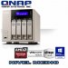 QNAP TVS-463-4G, 4-Bay AMD x86-based NAS, AMD 2.4GHz Dual Core, 4GB DDR3L RAM max 16GB, SATA 6Gb/s, 2 x GbE LAN, 10GbE Ready via optional PCI-E NIC, QvPC, HDMI out with XBMC, Surveillance Station, max 2 UX-800P/UX-500P expansion units, NO HD