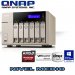 QNAP TVS-663-4G, 6-Bay NAS, AMD 2.4GHz Dual Core, 4GB DDR3L RAM (max 16GB), SATA 6Gb/s, 2 x GbE LAN, 10GbE Ready via optional PCI-E NIC, hard.encryption, hard.transcoding, Virt.St, QvPC, HDMI XBMC, Surv.St, max 2 UX-800P/UX-500P exp.units, NO HD