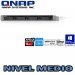 QNAP TS-463U-RP-4G, 1U 4-Bay NAS, AMD 2.0GHz Quad Core, 4GB DDR3L RAM (max 16GB), SATA 6Gb/s, 4 x GbE LAN, 1 x SFP+ 10GbE (upgradable to 2 x 10GbE), Redundant PSU, Hardware Encryption, Virtualization Station, Surveillance Station, NO HD