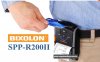 Bixolon SPP-R200IIIK, Impresora Térmica Portatil 2 Pulgadas Bluetooth y Serial, iPhone y iPad, WebPRNT Browser/Android, Resolución de 203dpi con un ancho máximo de 48mm de papel 2 plg, Recibos, Facturas, 2.5 horas, IP43 de resistencia al agua, polvo