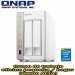 QNAP TS-251-4G, 2-Bay Personal Cloud NAS, Intel Celeron Dual Core 2.41GHz, 4GBM, SATA 6Gbps, USB 3.0, 2 LAN, Poffline transcoding, HDMI out with XBMC, Virtualization Station with 1 VM support, Surveillance Station (Max 24 Ch), max 1 UX exp. unit, NO HD