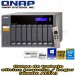 QNAP TS-853A-8G, 8-Bay Prof.NAS, Intel Celeron N3150 Quad Core 1.6GHz up to 2.08GHz, 8GB DDR3L RAM max 8GB, SATA 6Gb/s, 4xGbE, AES-NI, transcoding 4K H.264, 4K HDMI, 2xHDMI, Virt.ST, Surv.St, max 1 UX expansion unit, 2x 6.3mmMIC In, 1x Line out, NO HD