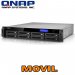 QNAP VS-8124U-RP-PRO+, 8-bay 2U NVR, 24-ch, Surveillance, Redundant Power, Intel Core i3-3220 3.3 GHz, 400Mbps, Megapixel Recording, Local Display, NO HD
