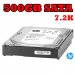 HP 659341-B21, DISCO DURO HP 500GB 3G SATA 7.2K RPM LFF 3.5”, SERVIDOR HP ML10, ProLiant: DL160 Gen8, Gen9, DL180 Gen8, Gen9, DL320e Gen8, MicroServer Gen8, ML310e Gen8, ML350e Gen8