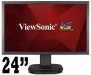 ViewSonic VG2439M-LED, MONITOR 24” (23,5 VIS) ERGONOMIC LED, FULL HD, Resolucion 1920X1080, Contraste estatico 1000:1, Dinamico 20000000:1, VGA, DVI-D, DisplayPort, 2 USB, Parlante 1W