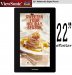 ViewSonic EP2203R, ePoster 22”, 1920X1080 FULL HD, 3,000:1, 1920X1080, VGA, HDMI X1, USB Type A X2, RJ45