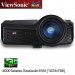 ViewSonic PJD7333, Proyector 4000 lúmenes, XGA DLP Tiro Corto, Contraste 15,000:1, XGA (1024x768), Tamaño de Proyección 30”- 300”. 3D, Parlante, 2 in VGA, 1 out VGA, 1 HDMI, 1 S-Video, 1 Serial RS-232, 1 Mini USB, 1Ethernet 10/100Base-T