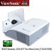 ViewSonic PJD8353S, Proyector 3000 lúmenes, XGA DLP Tiro Ultra Corto, Contraste 15,000:1, XGA (1024x768), Proyección 47” - 150”. 3D, Parlante, 2 Entradas VGA, 1 Salida VGA, 1 HDMI, 1 S-Video, 1Serial RS-232, 1 MiniUSB, 2 RCA, 1 Ethernet 10/100Base-T