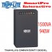 TrippLite OMNIVSINT1500XL, UPS interactivo de 1500VA y 940W, Incluye dos cables IEC320-C13 aC14. Autonoma a carga completa: 5 min. Autonoma a media carga: 14 minutos