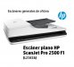HP ScanJet 2500 F1 L2747A#BGJ, FLATBED SCANNER Hasta 20 ppm/40 ipm a 300dpi B/N, ADF DUPLEX HASTA 50 PAG, USB 2.0, 64MB, CD 1500PAG EN ADF