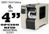 ZEBRA 110Xi4 Tabletop, Impresora de Etiquetas Industrial, Alto Volumen de Impresión, 4”, 256MM/SEG, 203 DPI, USB, Paralelo RS232, LAN, Alta Calidad y Confiabilidad en la impresión, diseñada para los ambientes más hóstiles, opción de impresión de tags RFID