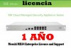 Cisco Meraki LIC-MX64-ENT-1YR, Meraki MX64 Enterprise License and Support, 1 Year, LICENCIA PARA EQUIPO MX64 CISCO MERAKI