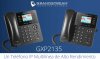 GrandStream GXP2135, Teléfono IP con Bluetooth, 8 líneas SIP, pantalla color 2,8”, 2 puertos Gigabit, alto rendimiento, 4 teclas programables sensibles al contexto XML, 32 teclas BLF, de marcación rápida digitalmente programables y personalizables