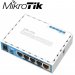 Mikrotik RB951UI-2ND, WIRELESS, HOME ACCESS POINT, FRECUENCIA 2.4GHZ, ANTENAS INTEGRADAS 1.5DBI, POTENCIA 22 DBM,802.11B/G/N, PUERTOS ETH (5)10/100MBPS, LICENCIA NIVEL 4, FUENTE INCLUIDA