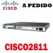 Cisco Router CISCO2811, router 2811 w/ AC PWR, 2FE, 4HWICs, 2PVDMs, 1NME, 2AIMS, IP BASE, 128F/512D