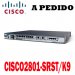 Cisco Router CISCO2801-SRST/K9 Cisco 2800 Router SRST Voice Bundle, 2801 Voice Bundle w/ PVDM2-8, FL-SRST-25, SP Serv, 128F/384D