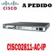 Cisco Router CISCO2811-AC-IP Cisco 2800 Router PoE, 2811 w/ AC+POE, 2FE, 4HWICs, 2PVDMs, 1NME, 2AIMS, IP BASE, 128F/512D