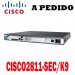 Cisco Router CISCO2811-SEC/K9 Cisco 2800 Router Security bundle, 2811 Security Bundle, Adv Security, 128F/512D