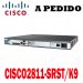 Cisco Router CISCO2811-SRST/K9 Cisco 2800 Router SRST Voice Bundle, 2811 Voice Bundle w/ PVDM2-16, FL-SRST-35, SP Serv, 128F/512