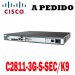 Cisco Router C2811-3G-S-SEC/K9 Cisco 2800 Router 3G Security Bundle, Cisco 2811, HWIC-3G-CDMA-S, 128F/512D DRAM, Adv Security